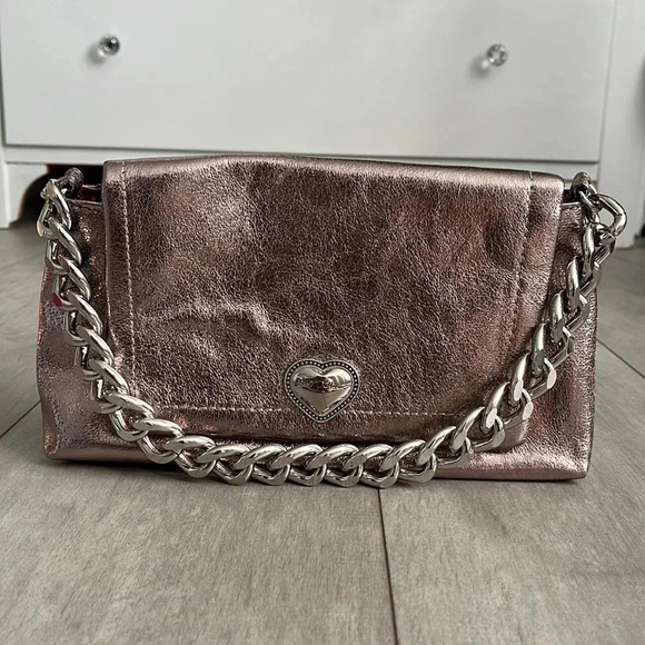 Metallic Silver Bag Chain Strap  NWOT - Picture 1 of 15